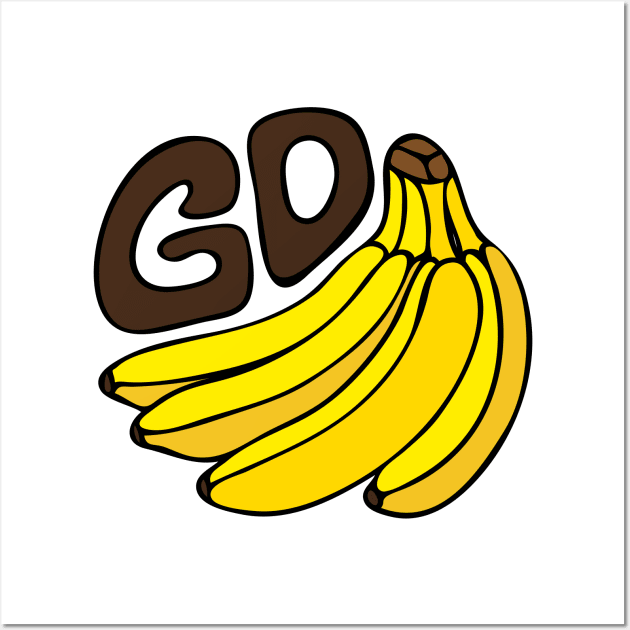 Go Bananas Wall Art by majoihart